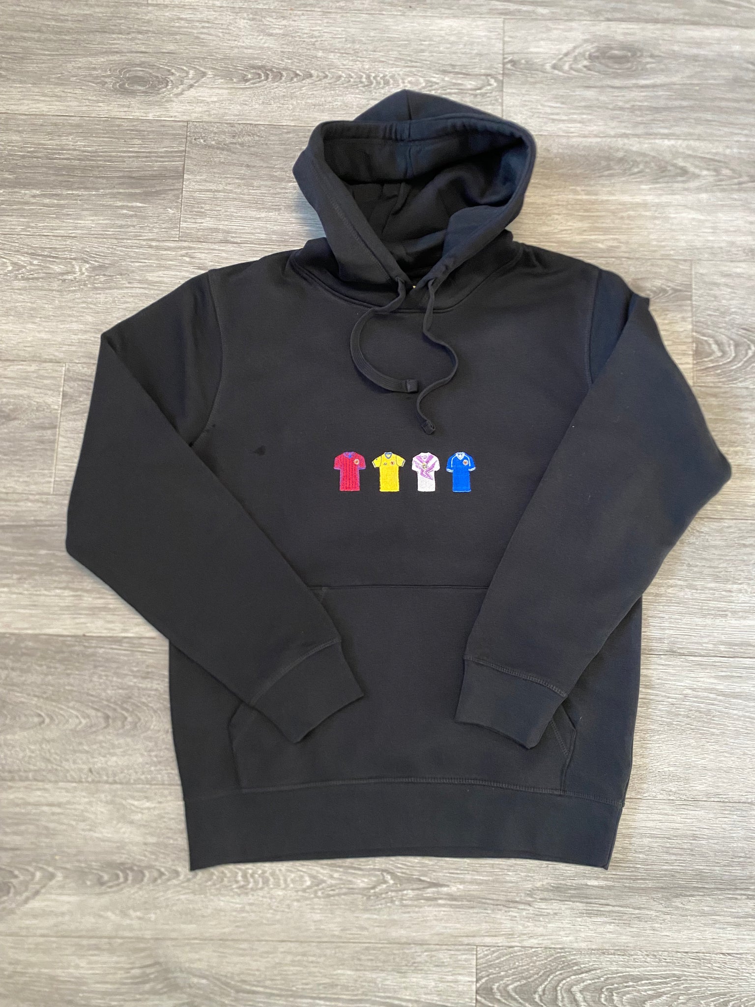 Scotland Retro Strip Hoodie